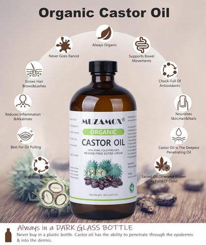 Elixir™Organic Castor Oil Wellness Kit