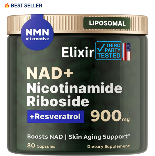 High Purity NAD+ Supplement for Anti-Aging, Energy & Focus