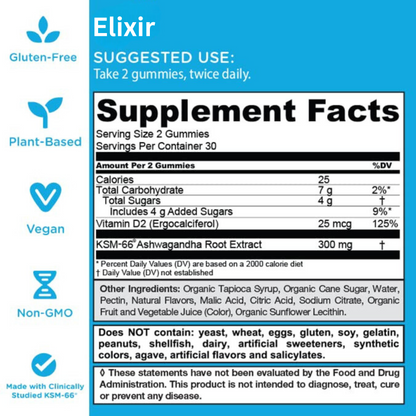 Elixir™ Ashwa Gummies